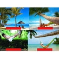 thumbnail image 5 of Raindrops 1Pack Durable Netted Hammock for Hiking and Picnic Bed Sleeping 240*80*05cm Blue, 5 of 8