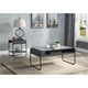 thumbnail image 2 of Mesa auxiliar de madera Raziela de Table Acme, color gris negro, 2 of 6