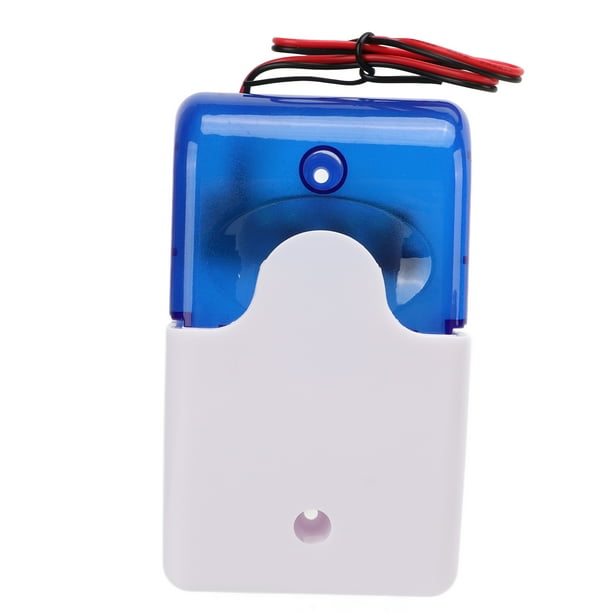 Luz intermitente estroboscópica de alarma con cable, 103 alarma estroboscópica con cable, sirena estroboscópica con cable, sistema de alarma de seguridad para el hogar diseñado para profesionales