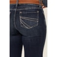thumbnail image 4 of Shyanne Women's Tess Mid Rise Trouser Performance Stretch Denim Jeans Medium Wash 34W x 34L, 4 of 4