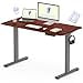 thumbnail image 3 of FLEXISPOT Adjustable Desk 48 x 30 Inches Stand Up Desk Workstation Electric Height Adjustable Standing Desk with Solid Slab (Gray Frame + 48 inches Mahogany Top), 3 of 4