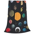 thumbnail image 2 of Susaid Planets And Their Moons Print Microfiber Cleaning Cloth, Multi-Functional Cleaning Towels, Highly Absorbent Cleaning Rags,Cleaning Cloths for Car Kitchen Home-50"x40", 2 of 7