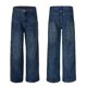 thumbnail image 5 of Vaqueros holgados Y2K for hombre - Pantalones vaqueros grunge vintage de pierna ancha for ropa de calle de hip hop y skater, 5 of 7