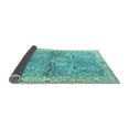 thumbnail image 2 of Ahgly Company Indoor Rectangle Animal Light Blue Traditional Area Rugs, 6' x 9', 2 of 4