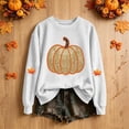 thumbnail image 6 of Enjoytime Halloween Womens Sweatshirt Pumpkin Print Long Sleeve Pullover Tops Fall Fashion Lightweight Casual Crew Neck Sweatshirts, 6 of 6