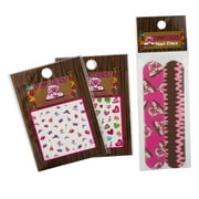 Piggy Paint Nail Files & 3D Nail Art, 2.0 PIECE(S)