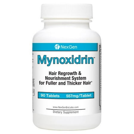 Mynoxidrin - Extra Strength Hair Nutrient Formula Nourishes Thinning Hair and Promotes Existing Hair Growth in Men and