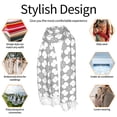 thumbnail image 6 of Shawl Wraps for Women - geometric ornamental print Oversized Fall Winter Fashion Blanket Scarf for Women, 6 of 6