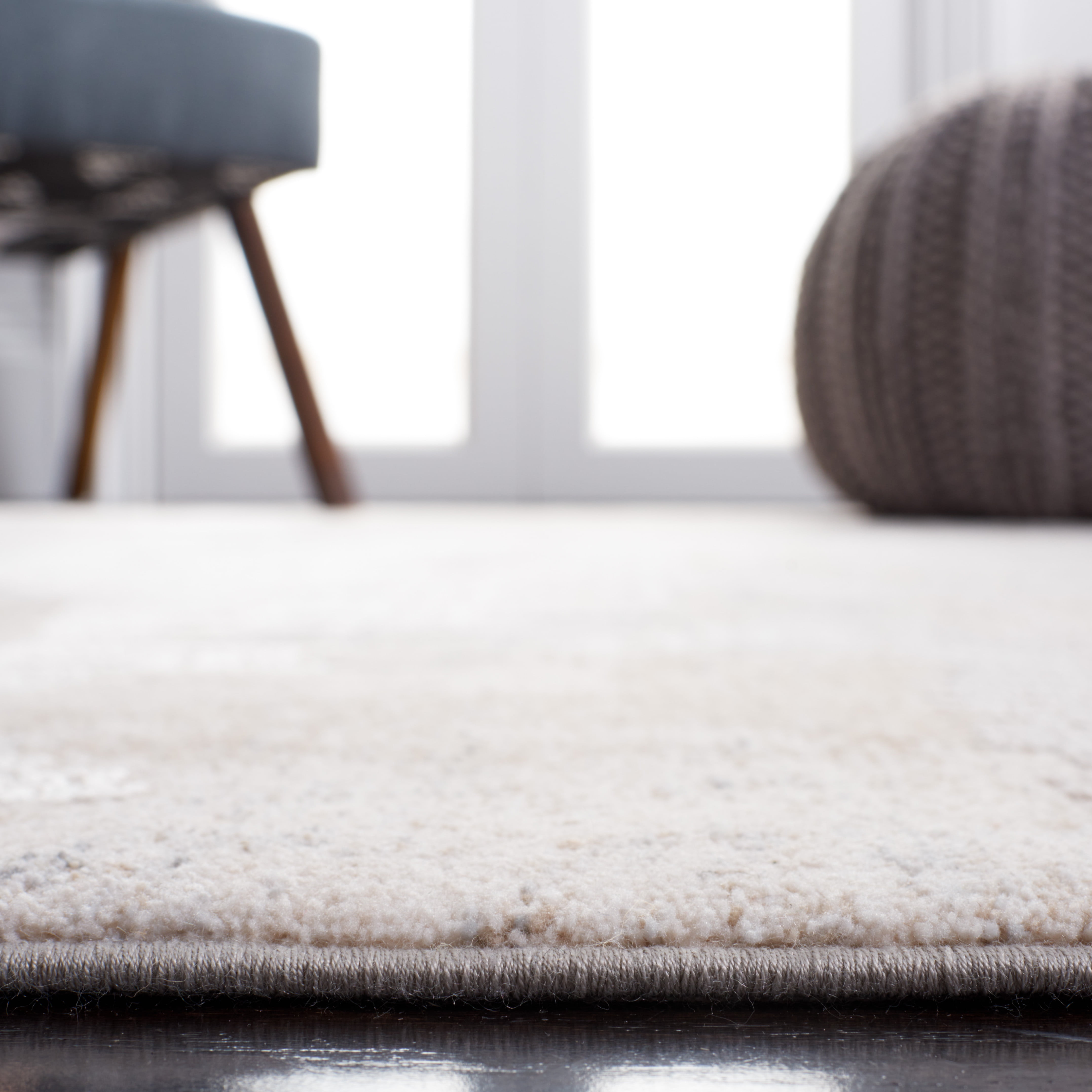 SAFAVIEH Marmara Amara Abstract Runner Rug, Grey/Beige Blue, 2' x 8'