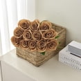 thumbnail image 5 of 12PC Black Roses Artificial Flowers Fake Roses Silk Realistic Roses Bouquet Flowers with Long Stems for Wedding Home Party Centerpieces Decorations, 5 of 5