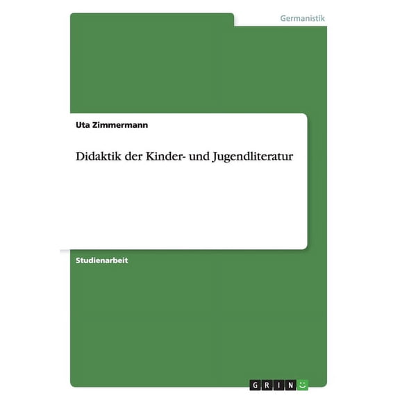Didaktik der Kinder- und Jugendliteratur (Paperback)