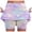 Purple_001, variant on Tennis Skirt Womens Casual Prints Pocket Skirt Yoga Sport Shorts Skirt for Gym Plus Size Womens Athletic Skirt Purple_001,S