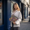 thumbnail image 6 of FORMRS 13"-13.3" Laptop Sleeve Protective Case Soft Carrying Quilted Computer Bag Cover, Small Colorful Flower, 6 of 7