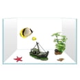 thumbnail image 4 of Aquarium Plastic Plants For Tank Decorations Artificial Water Grass Coconut Tree, 4 of 5