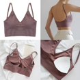 thumbnail image 1 of deportivo de las camisetas sin mangas del de la comodidad de sin costuras de nylon de de las muchach Pasta de frijol Baoblaze Chaleco tipo bralette de algodón para mujer, 1 of 8