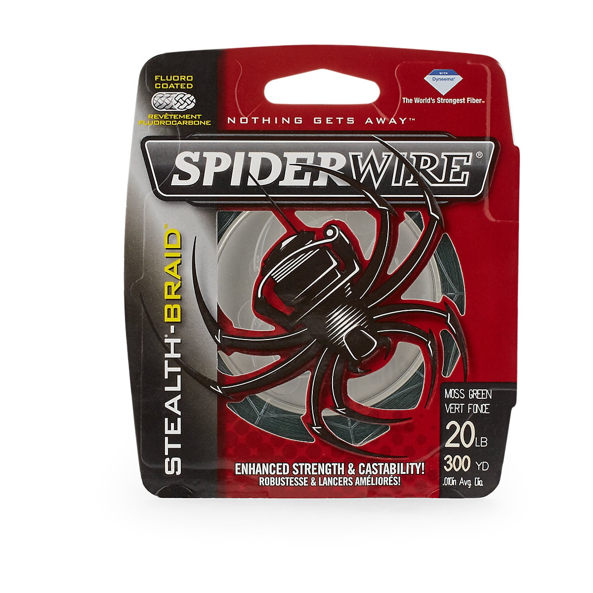 SpiderWire Stealth 10lb Superline, Moss Green, 200yd