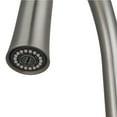 thumbnail image 3 of Ancona Aria Pull-Down Single Handle Dual Spray Kitchen Faucet in Brushed Nickel, 3 of 8