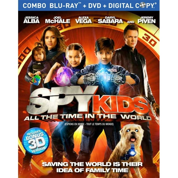 Spy Kids - Tout le Temps dans le Monde (Blu-ray + DVD + Copie Numérique)