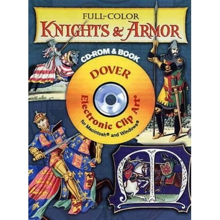 Pre-Owned Full-Color Knights & Armour [With CDROM] (Paperback) 0486998436 9780486998435