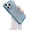 Blue, variant on Bling Glitter Sequins Diamond Camera Edge Phone Case for iPhone (Silver,iPhone 14)