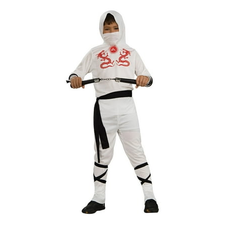 Child White Ninja Costume Rubies 881901, Large
