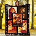 thumbnail image 2 of Disney Flannel Blanket The Lion King Printed Bedspread Blanket Winter Soft Fleece Blanket Sofa Bed Blanket children's gift150x180cm(59x70 in) Gao Jinjia LED, 2 of 2