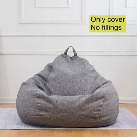YouLoveIt Bean Bag Chairs Cover Couch Sofa Cover Beanbag Chair Cover Furniture Sofa Super Soft Couch Cover Indoor Lazy Lounger Indoor/Outdoor Game Seat 3 Sizes (No Filling)