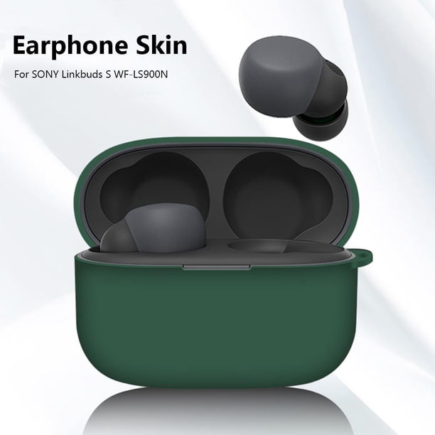 Funda de silicona suave para Audífonos Sony Linkbuds S WF-LS900N (verde)