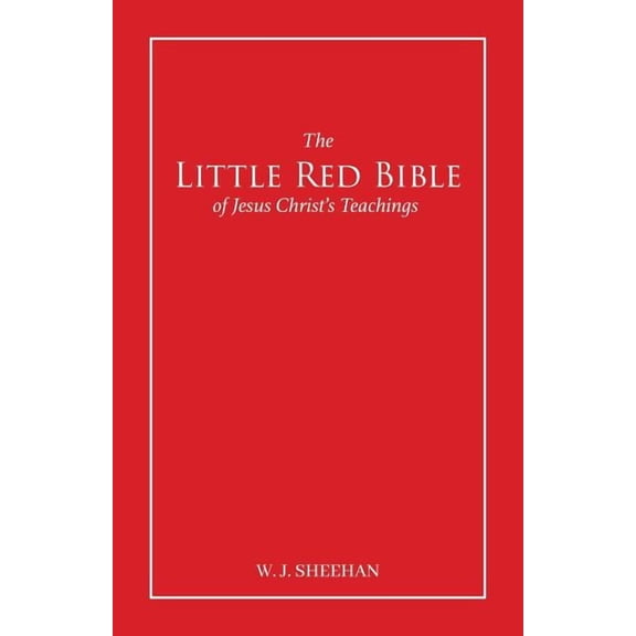 LITTLE RED BIBLE OF JESUS CHRI