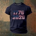 thumbnail image 2 of Kcolen 250 Anniversary Usa Shirt Mens Shirts Short Sleeve 1776-2026 250th Birthday T-Shirt Breathable Lightweight America Pullover Basic Tee, 2 of 5
