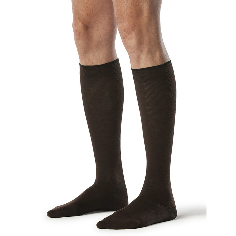 SIGVARIS Men’s Merino Wool 192 Knee-High Compression Socks 15-20mmHg ...