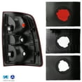 thumbnail image 2 of AKKON - Fits 2019-2024 Dodge Ram 2500 BIG HORN / TRADESMAN [Halogen Type] Black Bezel Tail Light Driver Left Replacement, 2 of 6