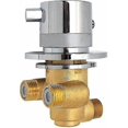 thumbnail image 1 of Thermostatic Mixer Tap Brass Shower Mixer Tap Valve Valves 1 Way Outlet Cold And Hot Water Mixing Wall Mounted Cisea-hao, 1 of 4