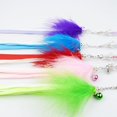 thumbnail image 3 of Cat Wand Teaser Plastic Interactive Cat Stick Cat Teaser Wand with Bell for Cats, 3 of 10