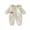 White, variant on Odeerbi Baby Infant Boys Girls Clothes Baby Jumpsuit Romper Young Children Winter Clothes Soft Warm Pajamas Children's Holiday Role Play Birthday Gift White 6-9 Months