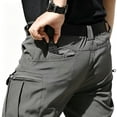 thumbnail image 4 of Men Outdoor Multi Utility Cargo Pants Tapered Leg Rugged Breathable All Terrain Work Pants S-XXL, 4 of 9