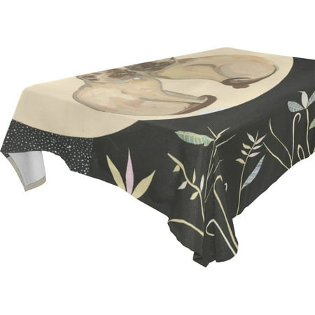 

POPCreation Kitten Tablecloth 60x120 inches