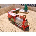 thumbnail image 4 of Lights And Sounds Christmas Train Set Railway Tracks Toys Xmas Train Gift, 4 of 5