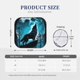 thumbnail image 3 of Fotbe Blue Full Moon Wolf Juego de 2 Piezas de Parasoles para Parabrisas | Bloqueador Solar para Auto | Accesorios Plegables para Protección Solar Interior-Medium, 3 of 6