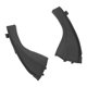 thumbnail image 4 of Embellecedor de cubierta de junta de extensión de cubierta lateral de limpiaparabrisas delantero 53867 42012, derecho e izquierdo, negro, compatible con RAV4 2006 a 2012, 4 of 14