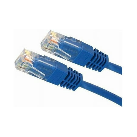 UPC: 0873791003433 | 4XEM 4XC5EPATCH15BL 15 ft. Cat 5E Blue Molded RJ45 UTP Patch Cable