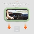 thumbnail image 4 of Foldable Rotation Shower Phone Holder Wall Mount Waterproof Case Anti-Fog Screen Universal Fit Up to 7 Inch Smartphones, 4 of 7