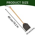 thumbnail image 2 of TAKTUK,Sturdy Leather Fly Swatter For Indoors Heavy Duty Flyswatter With Wooden Handle Fly Swatters With Hanging Rope,Clearance Items, 2 of 8