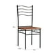 thumbnail image 4 of Comedor Mainstays Tipo Industrial 5 Piezas Madera, 4 of 4