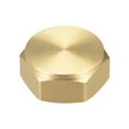 thumbnail image 4 of Tapón de conexión de latón hembra de 1/2SAE, tapón de cabeza hexagonal, 2 piezas, 4 of 5