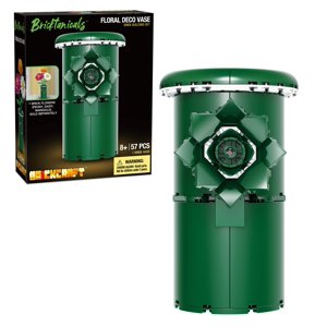 Brickcraft Bricktanicals Floral Deco Vase Building Kit