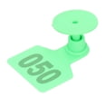thumbnail image 2 of Cold Resistance Numbered Ear Tag, No Deformation Convenient To Marking And Distinguish Animals Pig Ear Tag, For Pig Cow Farm Animal Identification, 2 of 8