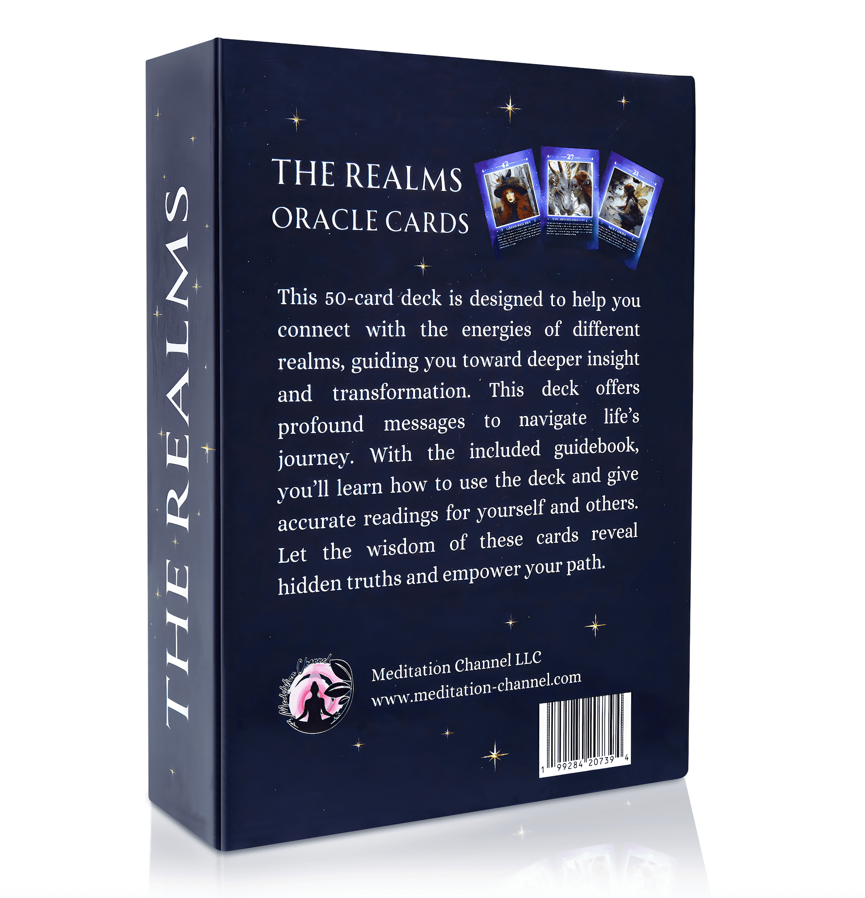 The Realms Oracle Deck – 50 Card Spiritual Guide for Intuition, Healing & Higher Wisdom