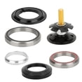 thumbnail image 1 of Headset Top , Anti Rust Bicycle Headset Sturdy Durable Multifunction  for 42 - 52mm / 1.7 - 2in Taper Tube Fork, 1 of 8