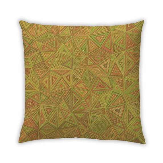 Ahgly Company Outdoor Square Contemporary Throw Pillow, 18 inch by 18 inch